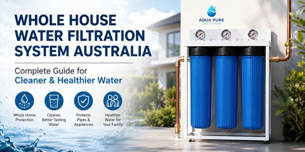 Whole house water filter Adelaide by AquaPure Solutions
