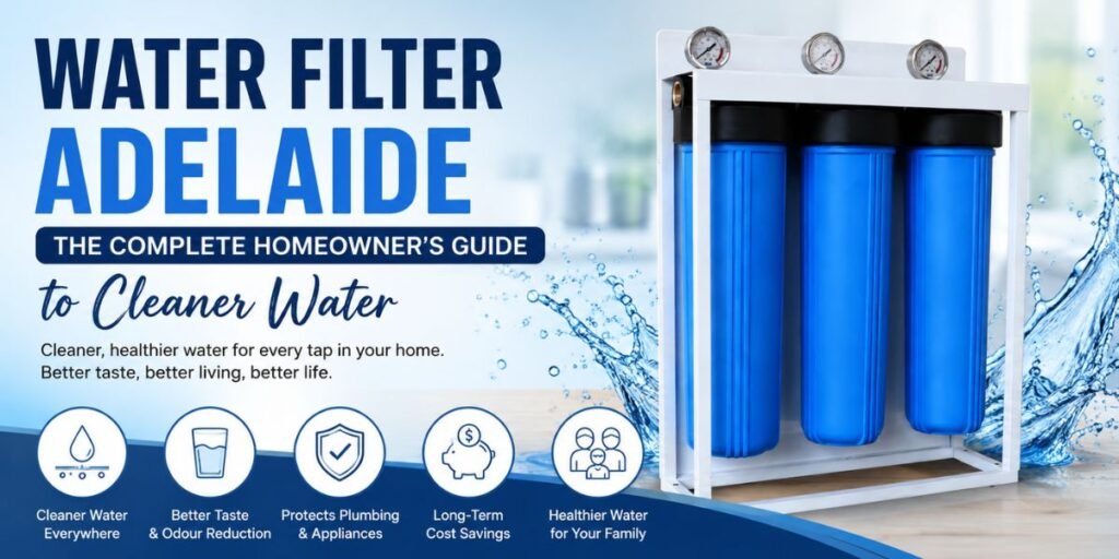 Water Filter Adelaide installed in an Australian home by Aquapure Solutions