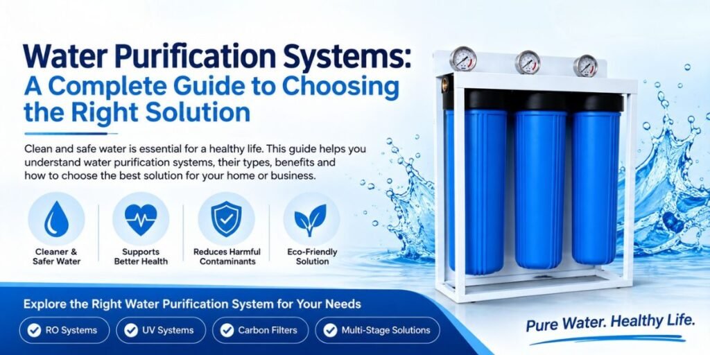Water purification systems by AquaPure Solutions – complete guide to choosing the right water purification solution