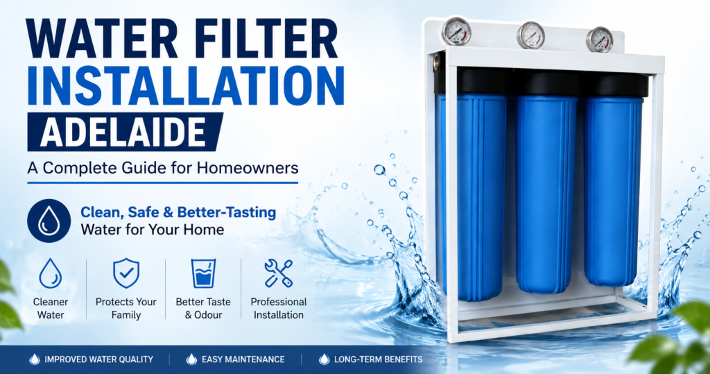 Water filter installation cost Adelaide – home water filtration system