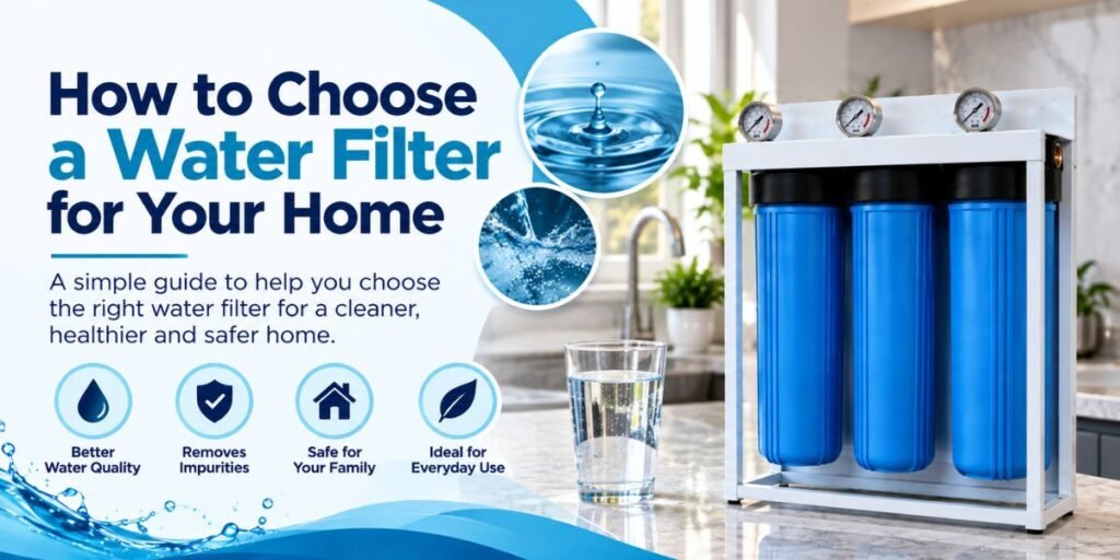 How to choose a water filter for your home by Aqua Pure Solutions