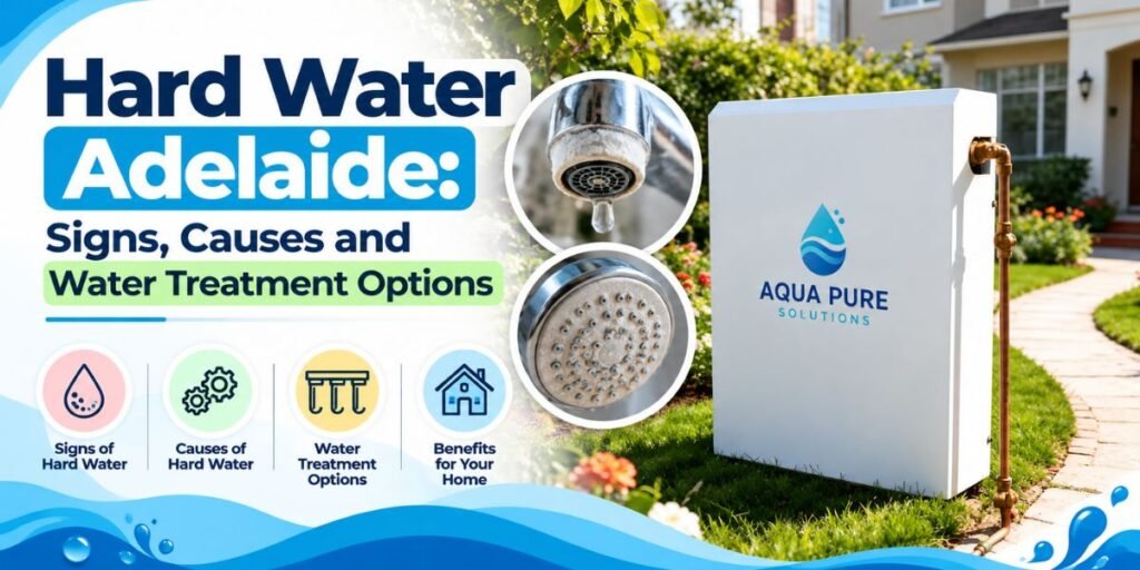 Hard Water Adelaide signs causes and water treatment options by Aqua Pure Solutions
