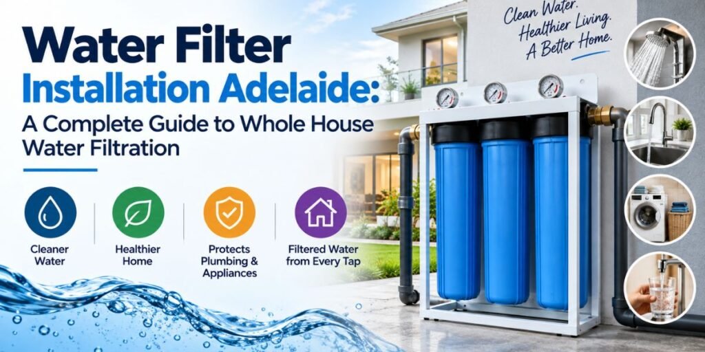 Water Filter Installation Adelaide whole house water filtration system